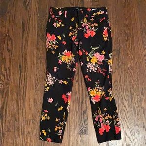Floral pixie pants